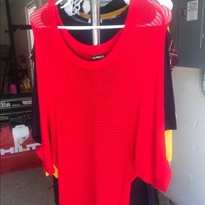 Express knitted cover shirt